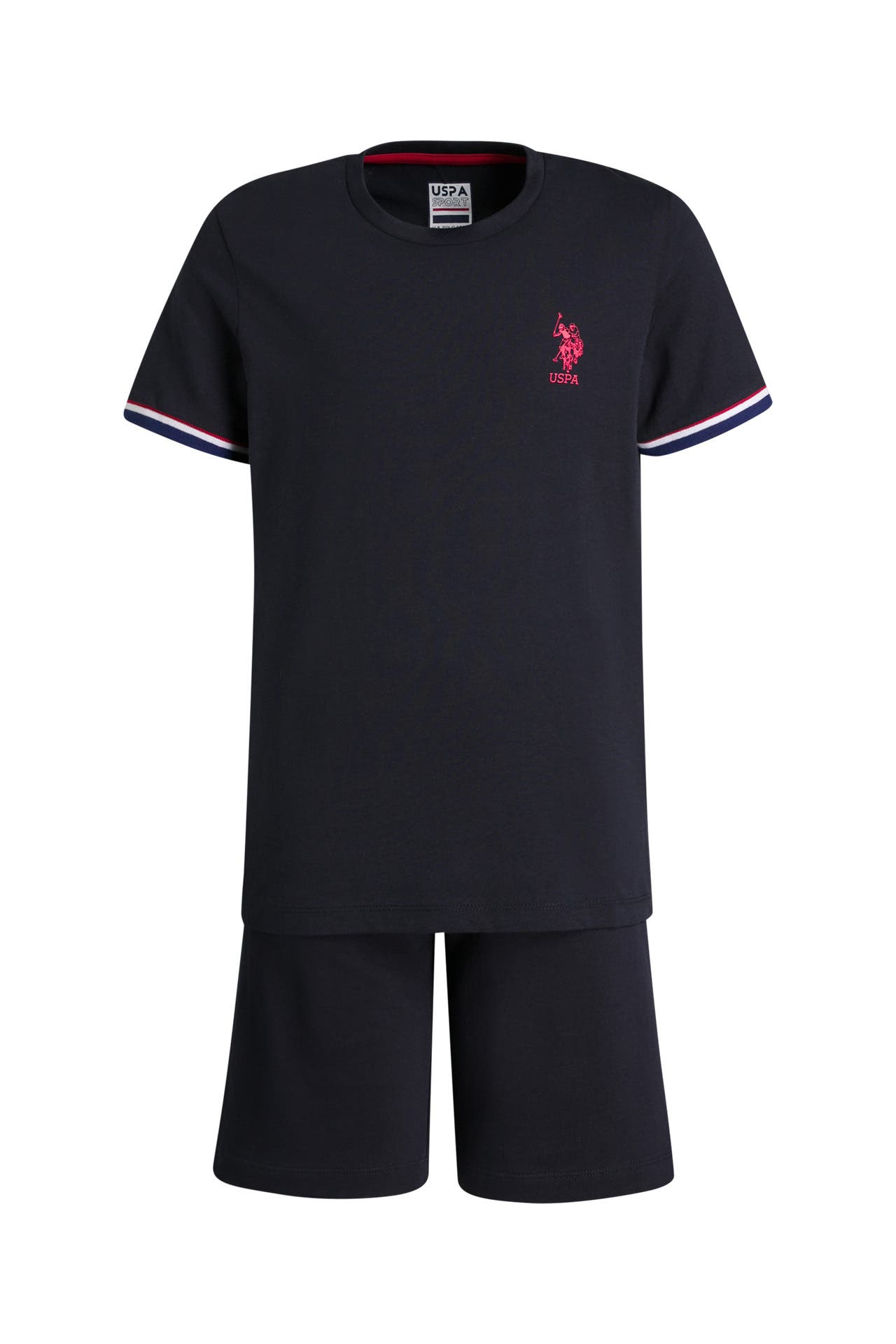 U.S. POLO ASSN. Set: T-Shirt und Sweatshorts, Bild 1