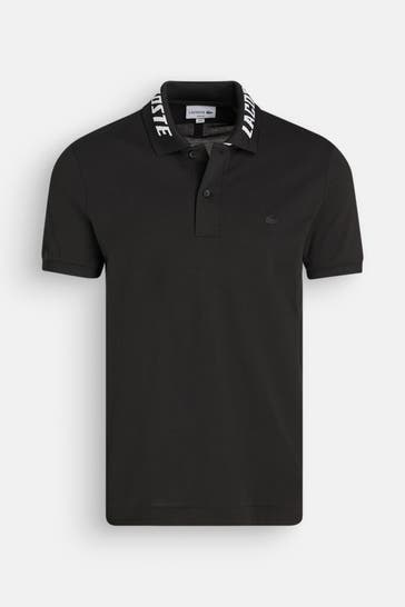 LACOSTE Polo-Shirt schwarz