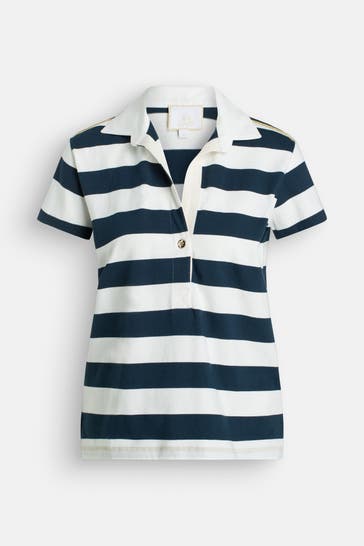 LA MARTINA Polo-Shirt gestreift