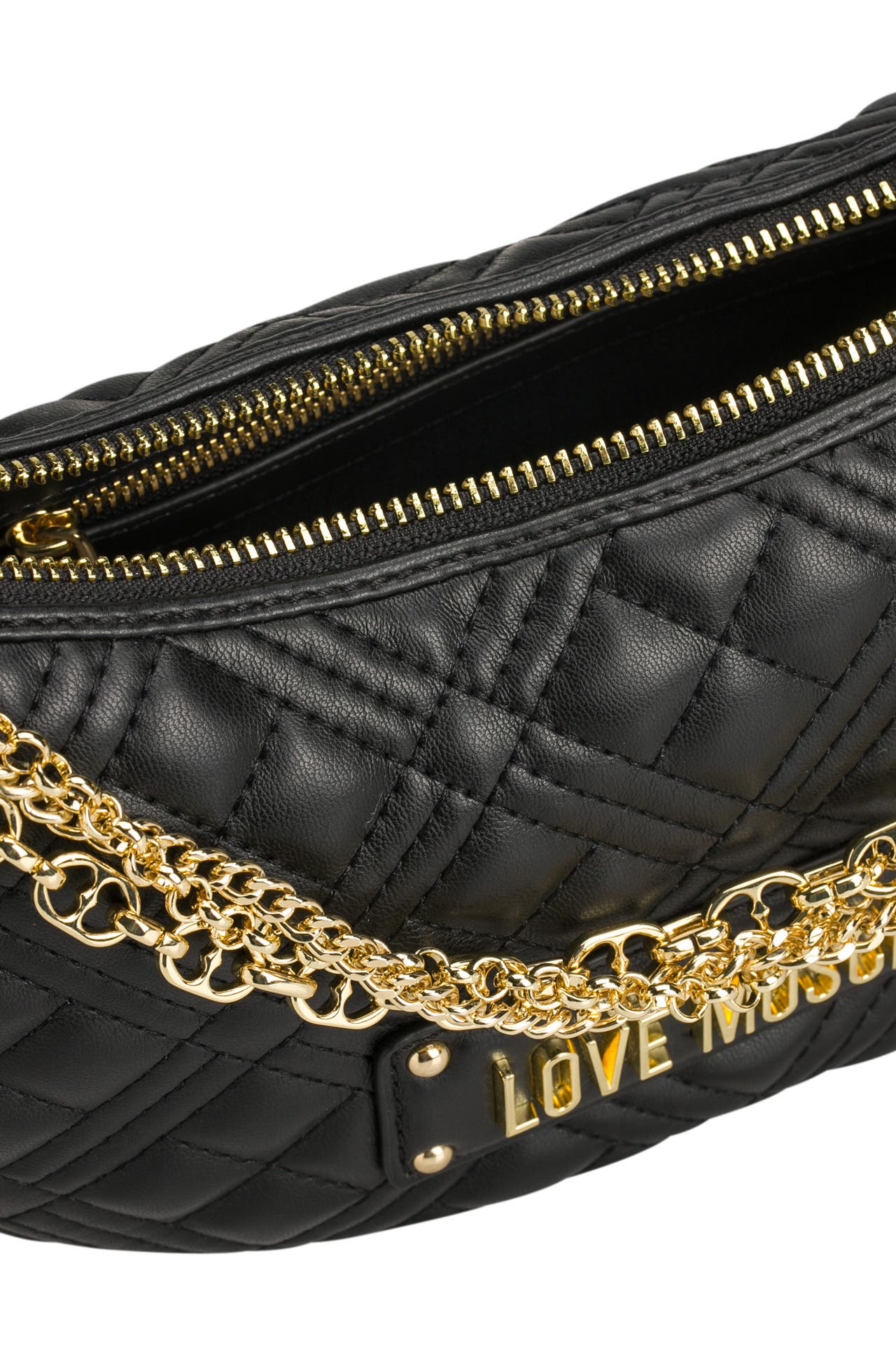 Love Moschino Damen Borsa A Spalla Schultertasche, Schwarz