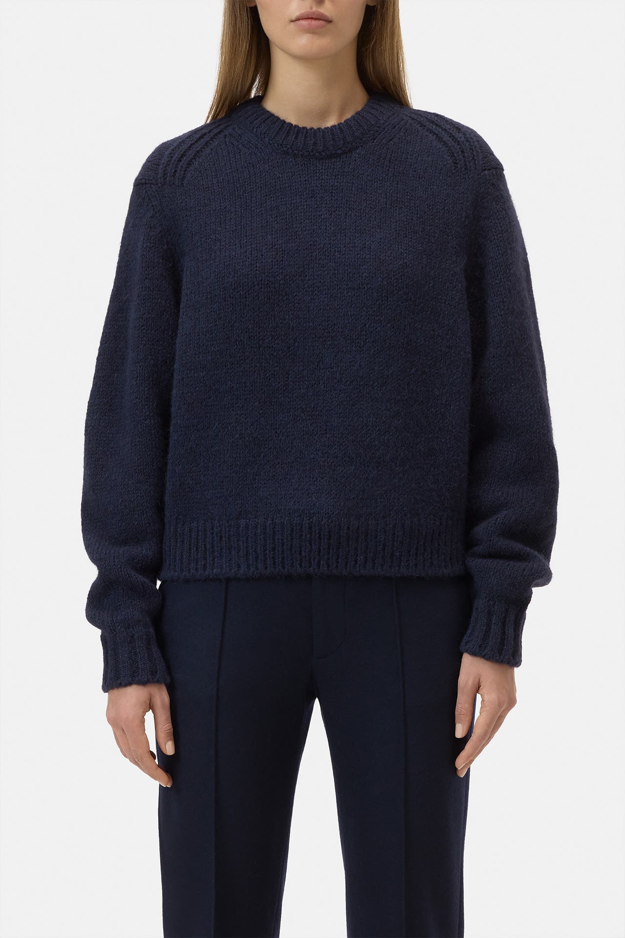 CLOSED Wollmix-Strickpullover navy, Bild 1