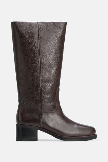 BRONX Stiefel 'Ky-Ley' dunkelbraun