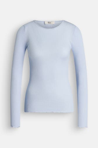 RM BY ROSEMUNDE Longsleeve 'Balta' hellblau