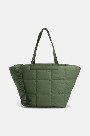 VEE COLLECTIVE Shopper 'Marché' dunkelgrün