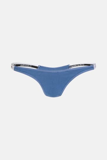CK UNDERWEAR String taubenblau