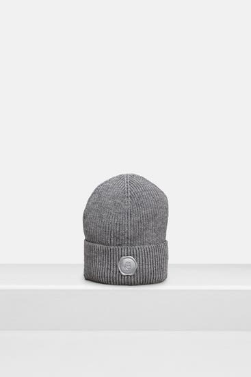 KARL LAGERFELD - Mütze 'Kameo' grau