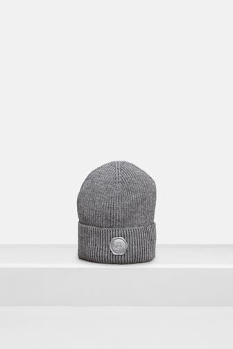 KARL LAGERFELD Mütze 'Kameo' grau