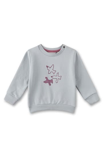 SANETTA Sweatshirt hellblau