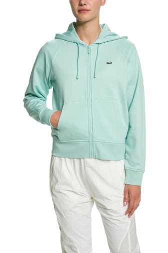 LACOSTE Sweatjacke aqua