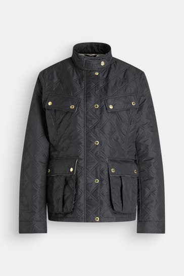 BARBOUR INTERNATIONAL Übergangsjacke 'Halsey' schwarz