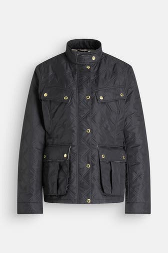 BARBOUR INTERNATIONAL Übergangsjacke 'Halsey' schwarz