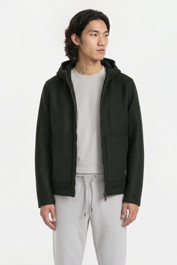 COLMAR Wollmixjacke dunkelgrün