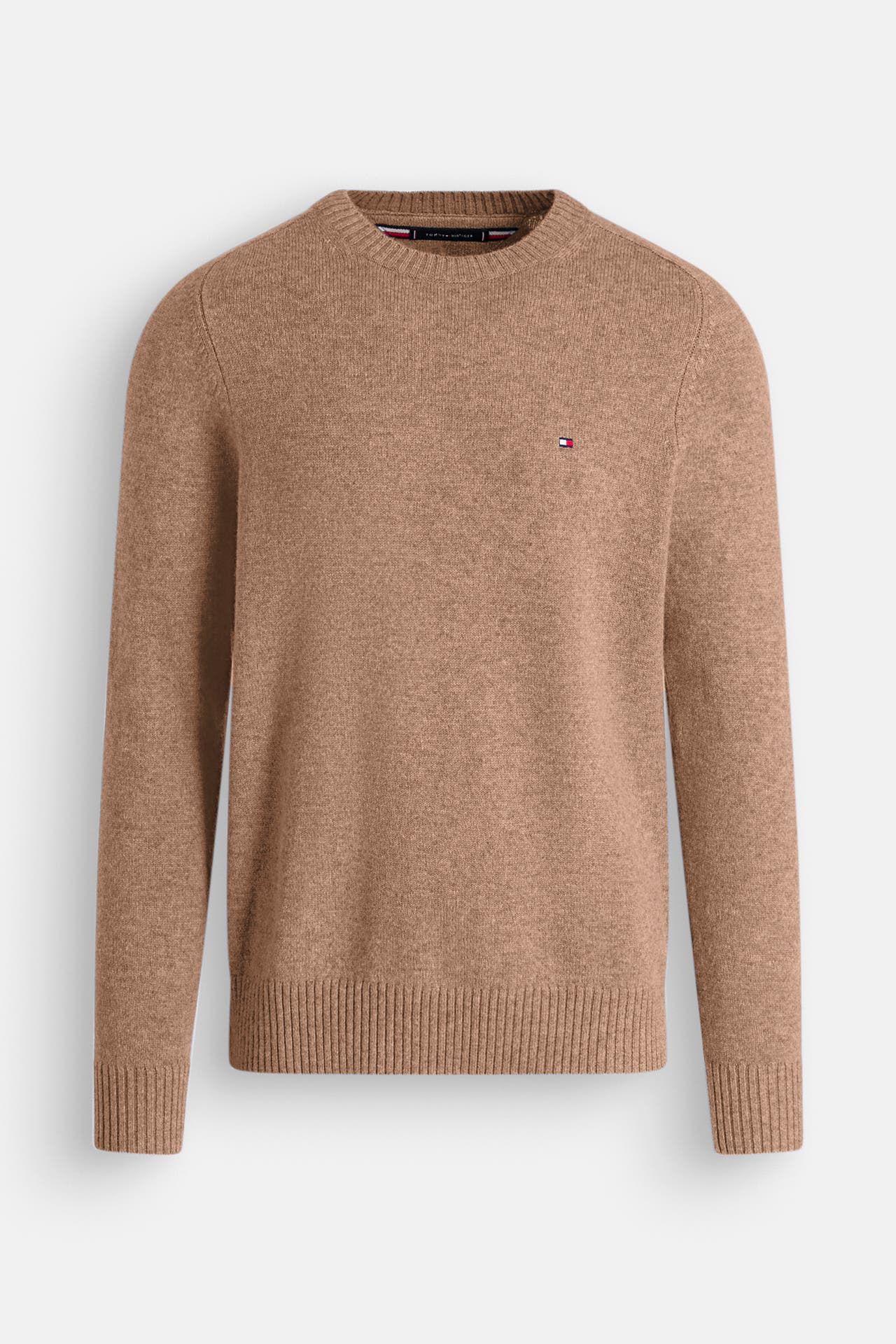TOMMY HILFIGER Wollpullover braun, Bild 1