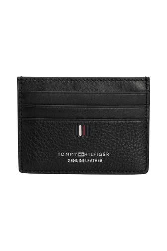TOMMY HILFIGER Kartenetui 'Central' schwarz