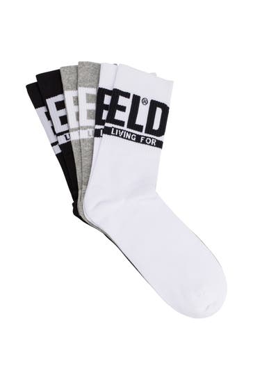 DIESEL 3er-Pack Socken mehrfarbig