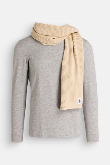 U.S. POLO ASSN. Schal beige