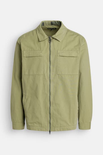 BARBOUR Overshirt 'Glendale' hellgrün