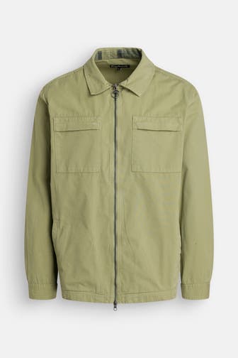 BARBOUR Overshirt 'Glendale' hellgrün