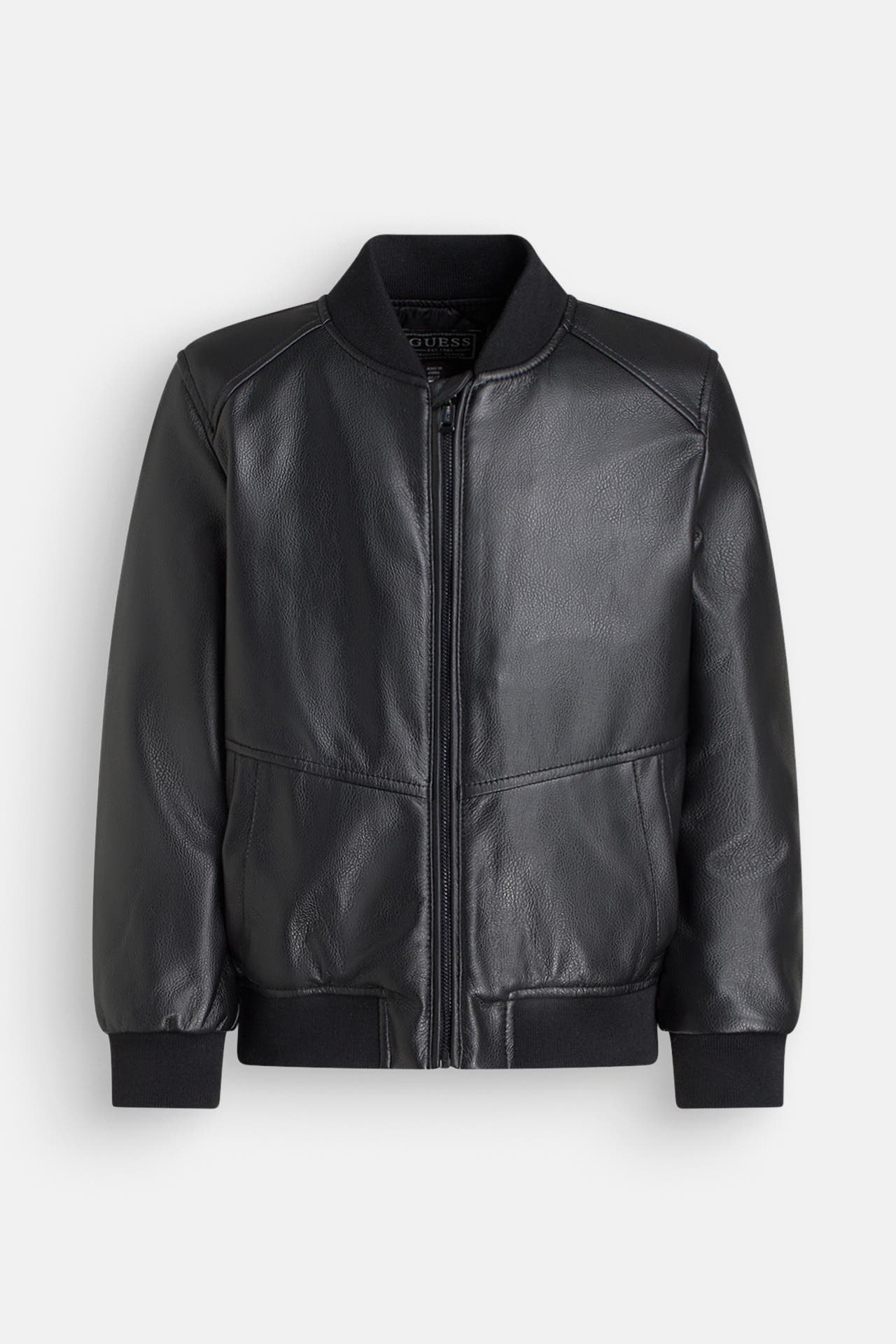 GUESS Kunstlederjacke schwarz, Bild 1