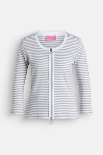 BETTY BARCLAY Strickjacke gestreift