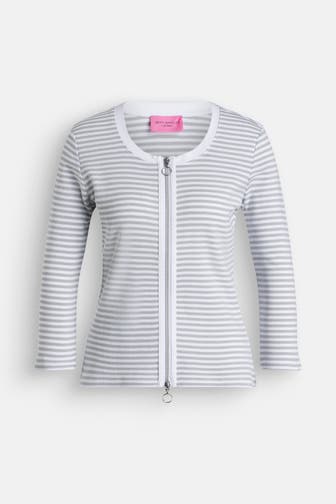 BETTY BARCLAY Strickjacke gestreift