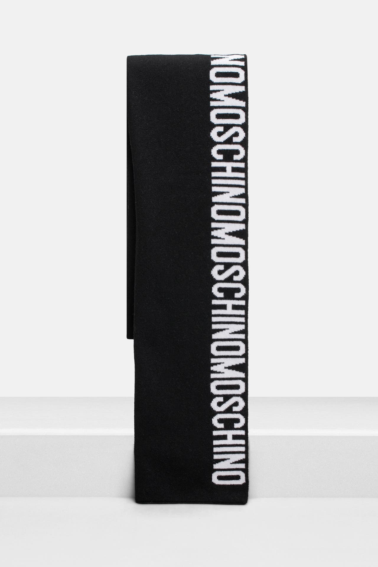 MOSCHINO Wollmix-Schal zweifarbig, Bild 1