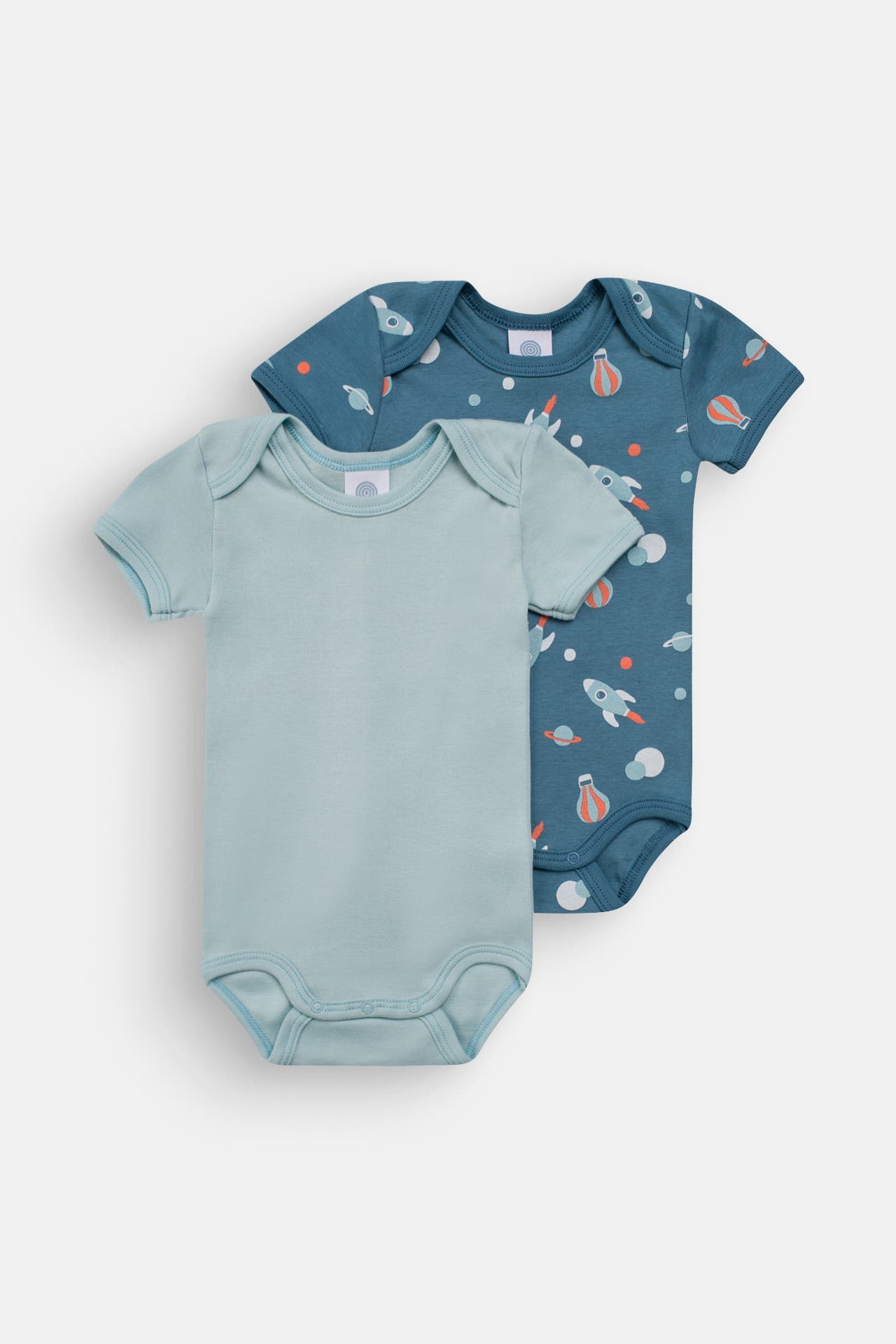 SANETTA 2er-Pack Bodies mehrfarbig, Bild 1