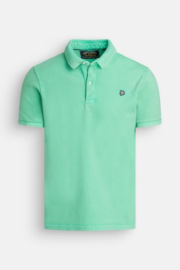 SUPERDRY Polo-Shirt neongrün