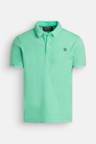 SUPERDRY Polo-Shirt neongrün