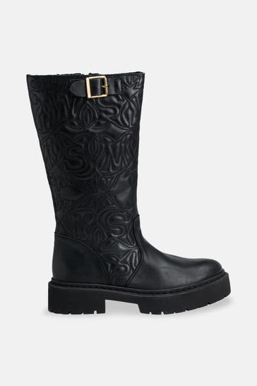 STEVE MADDEN Stiefel 'Gelina' schwarz