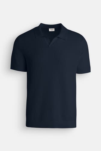 JOOP! JEANS Strick-Polo 'Adrianor' dunkelblau