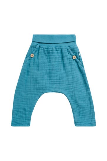 SANETTA Stoffhose petrol