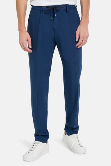 BOSS Stoffhose 'Genius' marine