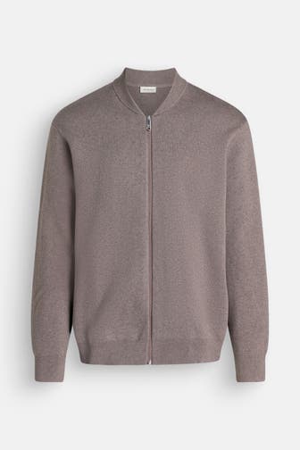 CALVIN KLEIN Strickjacke greige