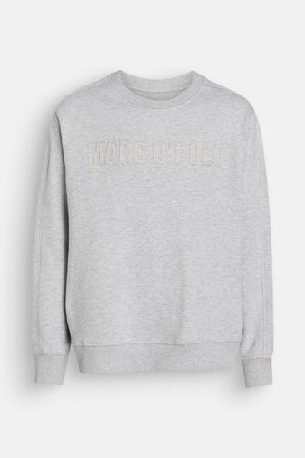 MARC O'POLO Sweatshirt hellgrau
