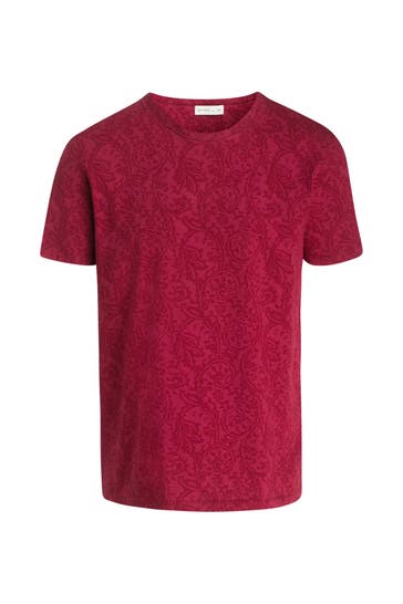 ETRO T-Shirt weinrot