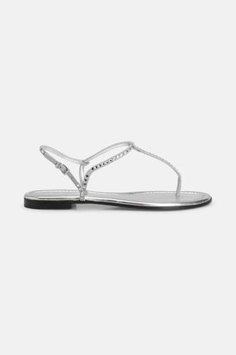 KENNEL & SCHMENGER Slides 'Elle' silber