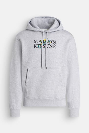 MAISON KITSUNÉ Hoodie hellgrau