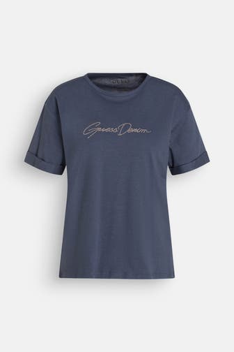 GUESS T-Shirt graublau