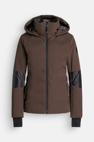 BOGNER FIRE + ICE Skijacke 'Cadja' dunkelbraun