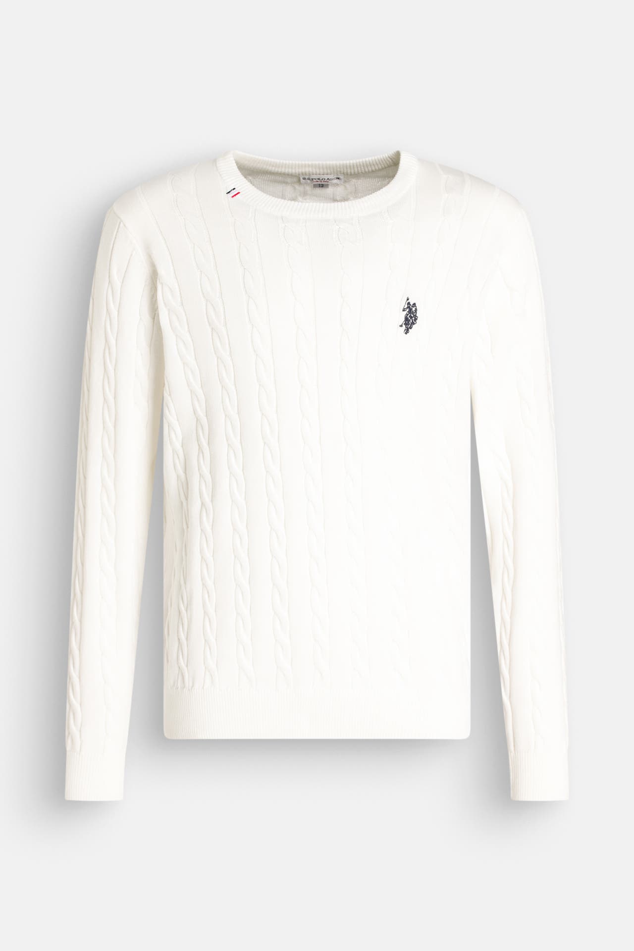 U.S. POLO ASSN. Strickpullover 'Milk' weiß, Bild 1