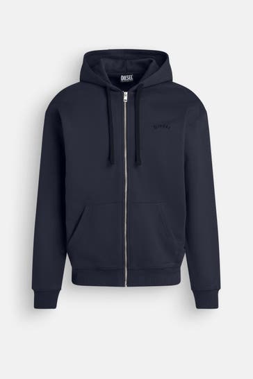 DIESEL Sweatjacke dunkelblau