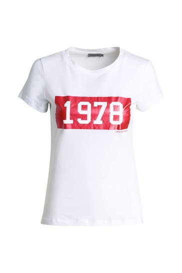 CK JEANS T-Shirt weiß