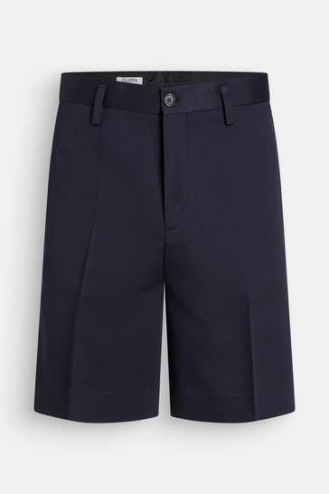 FILIPPA K Leinenmix-Shorts navy