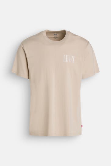 LEVI'S® T-Shirt hellbraun