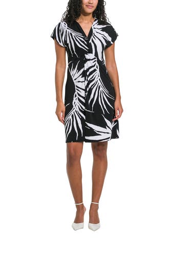 COMMA, Kleid gemustert