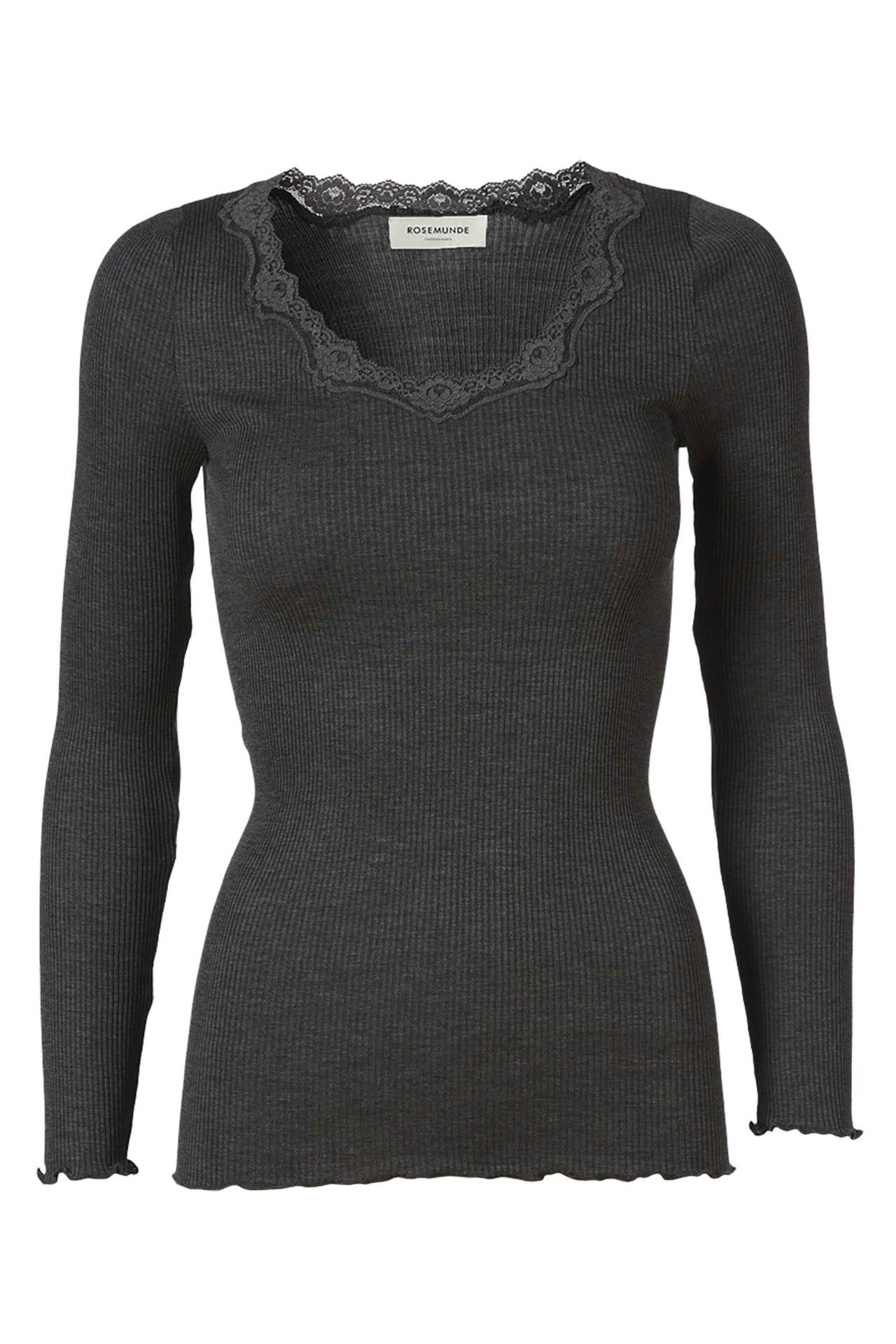 ROSEMUNDE Longsleeve dunkelgrau, Bild 1