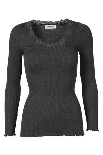 ROSEMUNDE Longsleeve dunkelgrau