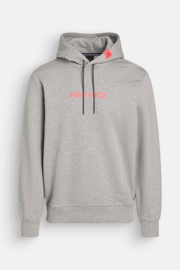BOGNER FIRE + ICE Hoodie hellgrau
