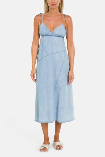 REPLAY Jeanskleid hellblau